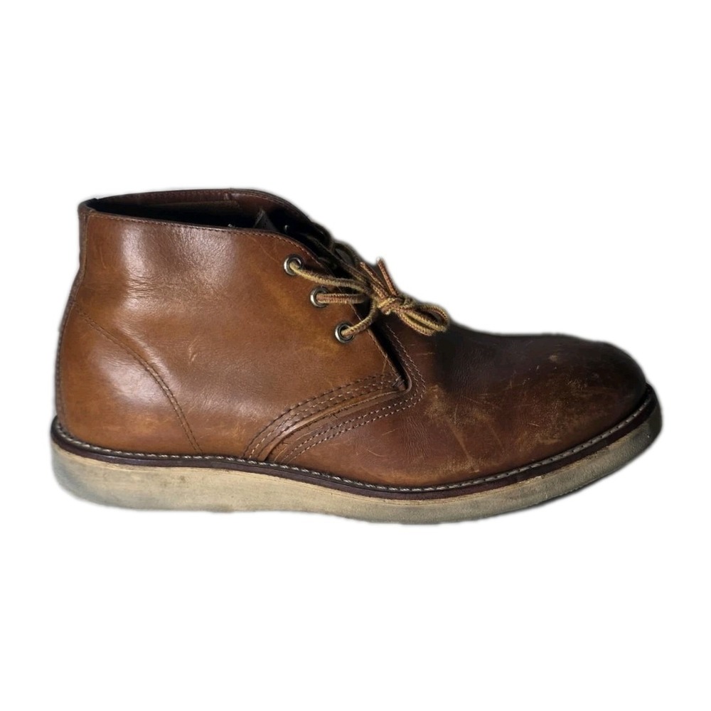Red Wing 3140 Classic Chukka Brown Leather USA Shoes Boots Size UK 8 US 9 #2